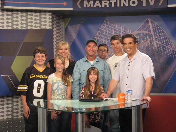 Dryer Vent Doctor (and family) on Tom Martino TV